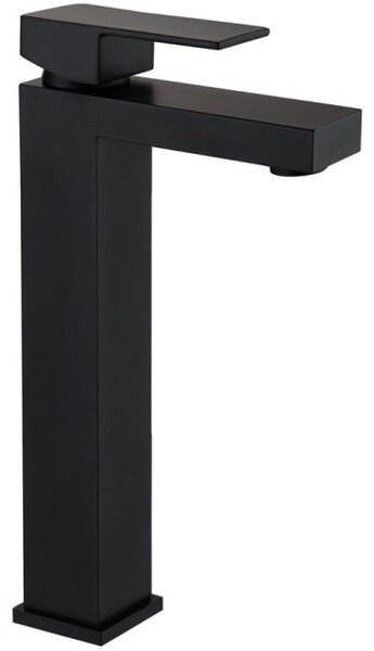 Mexen Cube rubinetto lavabo alto, nero - 72910-70
