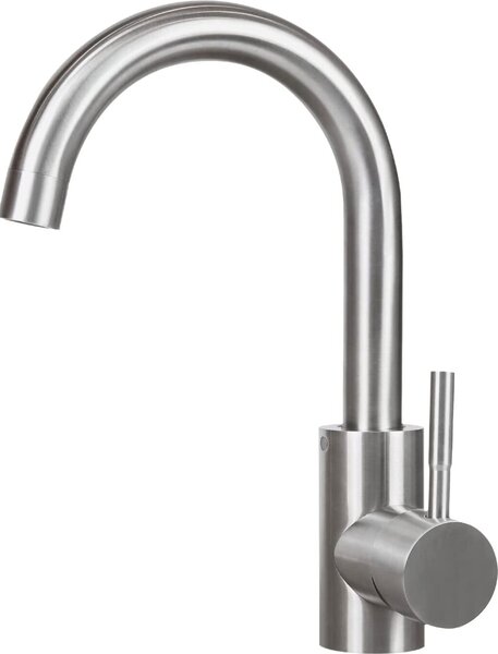 ZMH Rubinetto lavandino bagno 360° rubinetto girevole Acciaio inox ad alta pressione per il bagno degli animali domestici