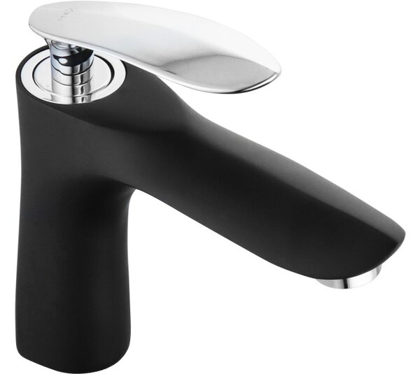 Mexen Lily rubinetto da lavabo, nero/cromo - 73600-17
