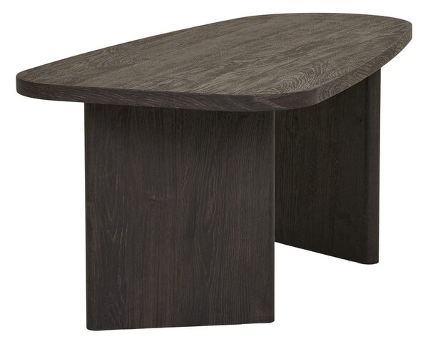 Tavolino da salotto marrone scuro 50x100 cm Melo – House Nordic