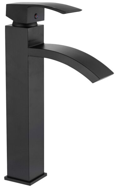Mexen Libra rubinetto lavabo alto, nero - 745110-70