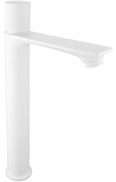 Mexen Royo One rubinetto lavabo alto, bianco - 72211-20