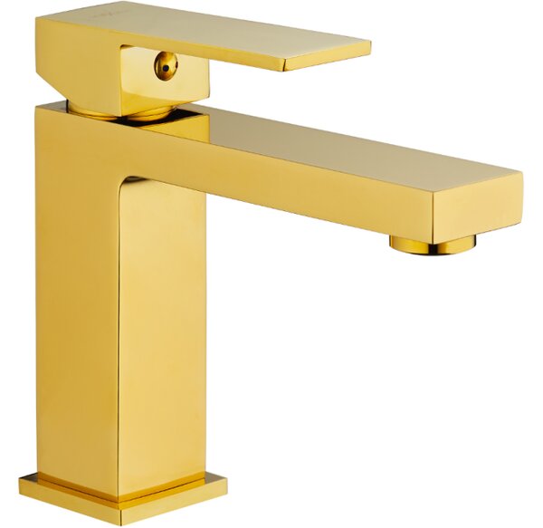 Mexen Uno batteria lavabo, dorata - 71400-50
