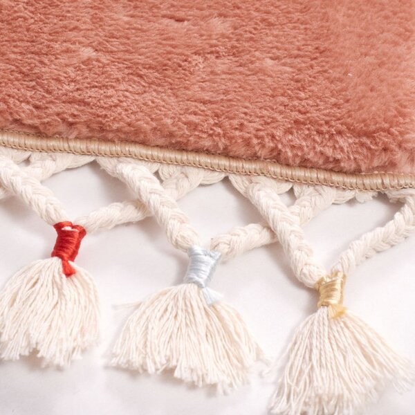 Tappetino per il bagno marrone 100x120 cm Tuft – Foutastic