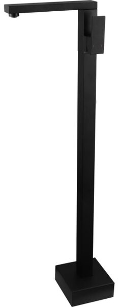 Mexen Urano rubinetto lavabo autoportante, nero - 75234-70