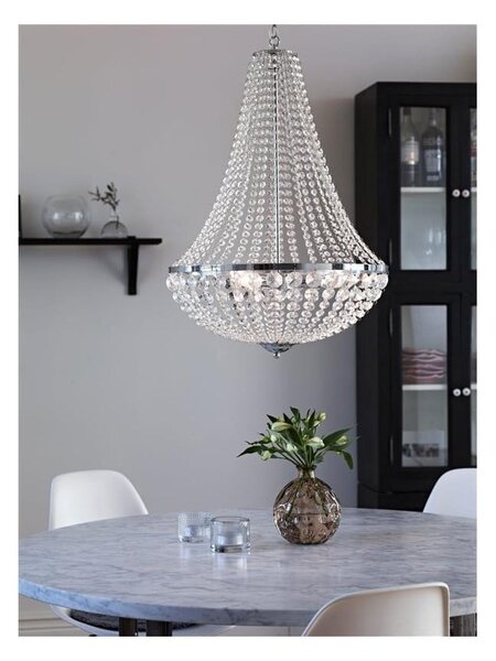 Lampada a sospensione in argento ø 40 cm Gränsö - Markslöjd
