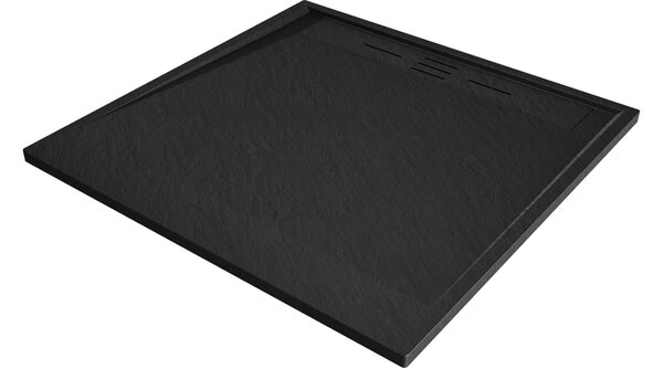 Mexen Amon piatto doccia quadrato SMC 100 x 100 cm, nero - 4F701010