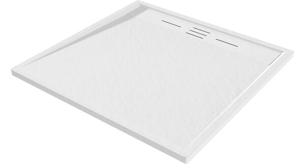 Mexen Amon piatto doccia quadrato SMC 90 x 90 cm, bianco - 4F109090