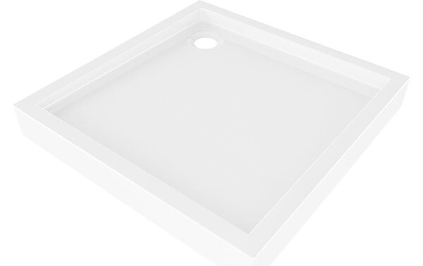 Mexen Flow+ piatto doccia quadrato 70 x 70 cm, bianco lucido - 46S107070H