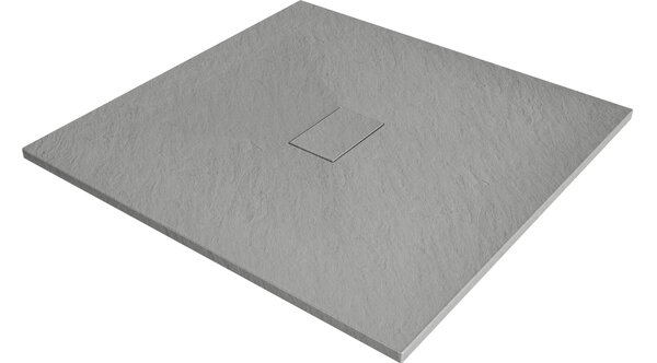 Mexen Hugo piatto doccia quadrato SMC 100 x 100 cm, grigio - 42611010