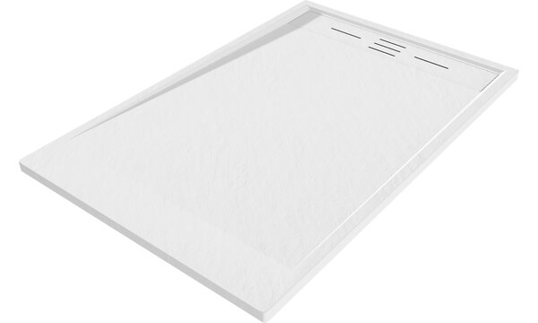 Mexen Amon piatto doccia rettangolare SMC 90 x 70 cm, bianco - 4F107090