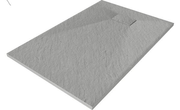 Mexen Hugo piatto doccia rettangolare SMC 100 x 70 cm, grigio - 42617010