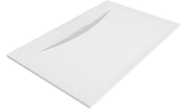 Mexen Egon piatto doccia rettangolare SMC 100 x 80 cm, bianco - 4R108010