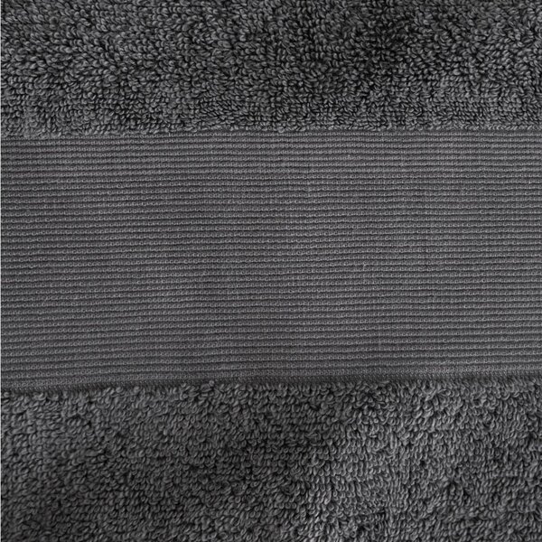 Asciugamano tipo terry grigio scuro in cotone 70x120 cm Anti-Bacterial – Catherine Lansfield