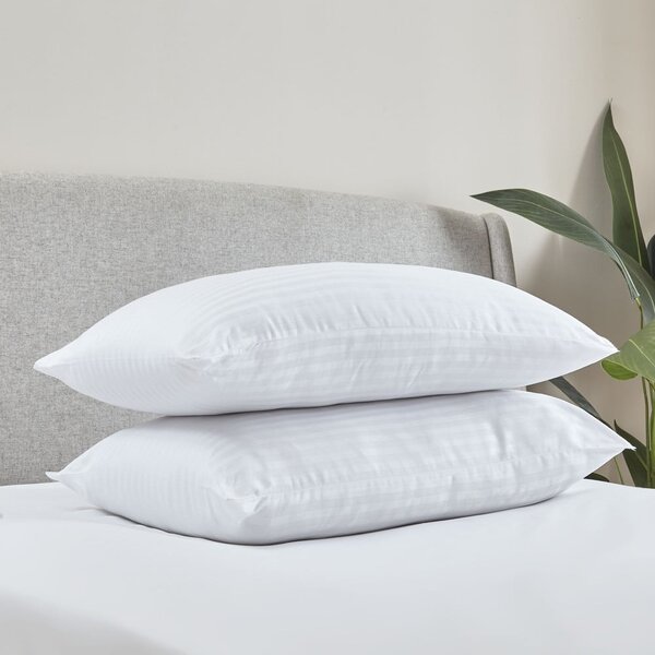 Cuscino 2 pz 48x74 cm Hotel Satin Stripe – Catherine Lansfield