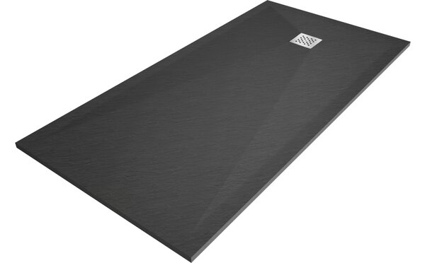 Mexen Stone+ piatto doccia composito rettangolare 200 x 80 cm, antracite - 44718020