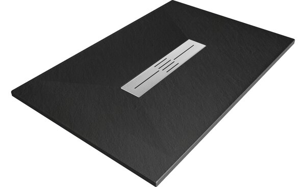 Mexen Toro piatto doccia rettangolare SMC 100 x 70 cm, nero - 43707010