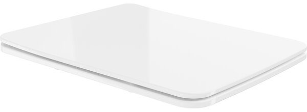 Mexen Vera copriwater a chiusura rallentata slim, duroplast, bianco lucido - 39164000