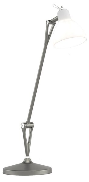Rotaliana - Luxy T1 Lampada da Tavolo Grafite/Raso Bianco