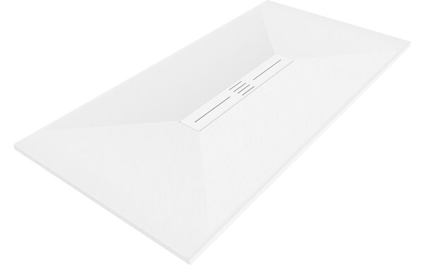 Mexen Toro piatto doccia rettangolare SMC 200 x 70 cm, bianco, copertura bianca - 43107020-W
