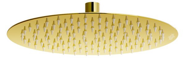 Mexen Slim soffione doccia 25 cm, oro - 79225-50