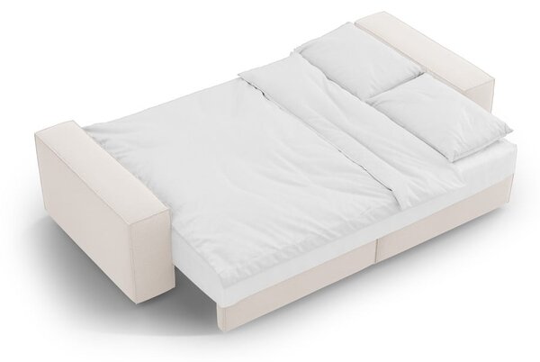 Divano letto beige 247 cm Jodie - Micadoni Home