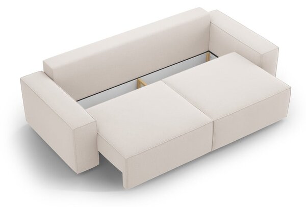 Divano letto beige 247 cm Jodie - Micadoni Home