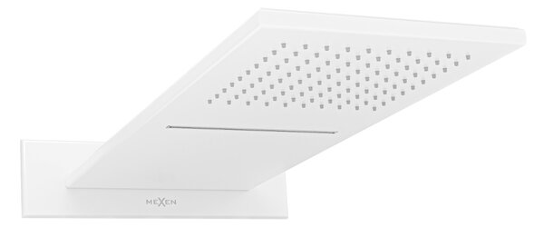Mexen Waterfall soffione slim 50 x 22 cm, bianco - 79190-20