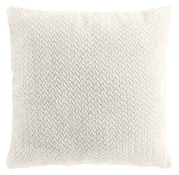 Cuscino decorativo in microflanella 45x45 cm Flanela – douceur d'intérieur