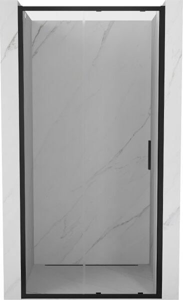 Mexen Exo porta doccia scorrevole 105 cm, trasparente, nero - 8151-105-000-70-00