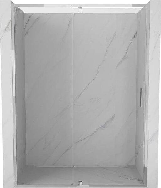 Mexen Exo porta doccia battente 160 cm, trasparente, cromo - 819-160-000-01-00