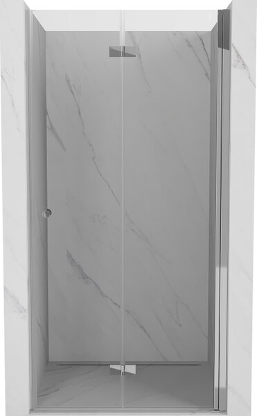 Mexen Mist-F porta doccia pieghevole destra 80 cm, trasparente, cromo - 8A6-080-000-01-00-P