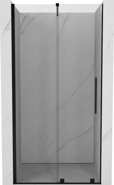 Mexen Velar porte doccia scorrevoli 120 cm, trasparente, nero - 871-120-000-01-70