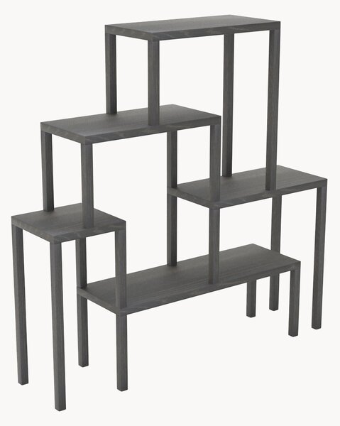 Scaffale in legno di frassino con gambe lunghe Long Legs