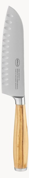Coltello Santoku con manico in legno d'olivo Artesano
