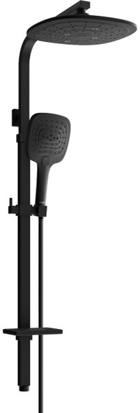 Mexen Q17 colonna doccia, nera - 798171795-70