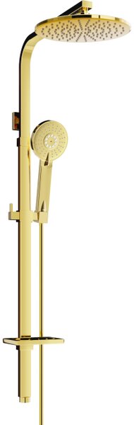 Mexen Q40 colonna doccia, oro - 798404095-50