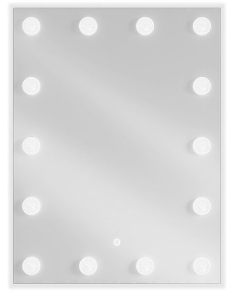 Mexen Dona specchio da bagno retroilluminato 60 x 80 cm, LED 6000K, antimbratti - 9818-060-080-611-00