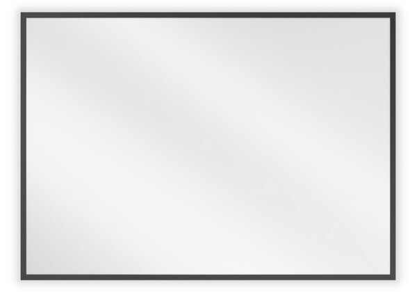 Mexen Loft specchio da bagno rettangolare 70 x 50 cm, cornice nera - 9852-070-050-000-70