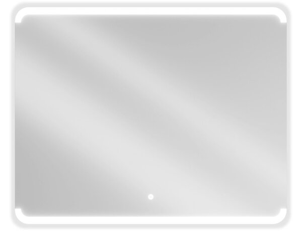 Mexen Nida specchio da bagno retroilluminato 100 x 80 cm, LED 6000K, antiappannamento - 9806-100-080-611-00