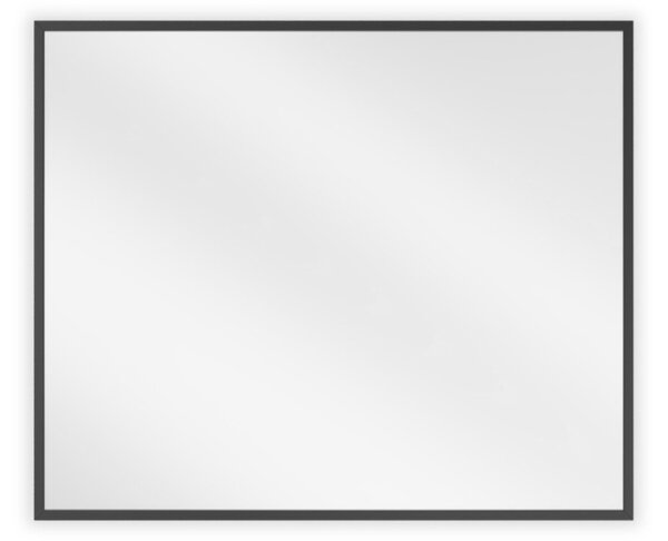 Mexen Loft specchio da bagno rettangolare 60 x 50 cm, cornice nera - 9852-060-050-000-70