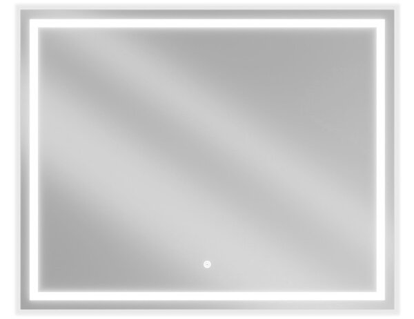 Mexen Miko specchio da bagno retroilluminato 100 x 80 cm, LED 6000K, antiappannamento - 9819-100-080-611-00