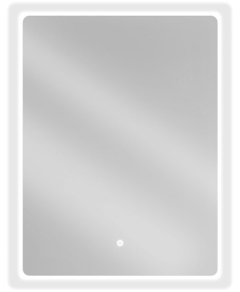 Mexen Sun specchio da bagno retroilluminato 60 x 80 cm, LED 6000K, antiappannamento - 9807-060-080-611-00