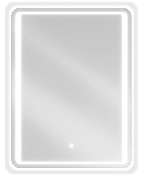 Mexen Zusa specchio da bagno retroilluminato 60 x 80 cm, LED 6000K, antiappannamento - 9808-060-080-611-00