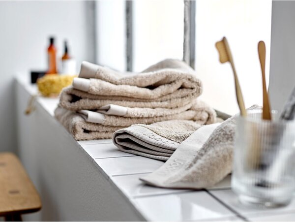 Asciugamano tipo terry beige in cotone 50x100 cm Comfort – Södahl