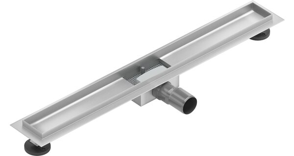 Mexen Flat corpo per scarico lineare 80 cm, inox - 1015080
