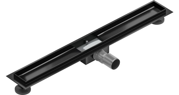 Mexen Flat corpo per scarico lineare 80 cm, nero - 1715080