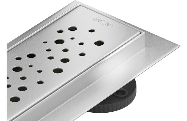 Mexen Flat 360° M12 scarico lineare rotativo 50 cm, inox - 1021050-40