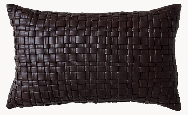 Cuscino in pelle Chocolate
