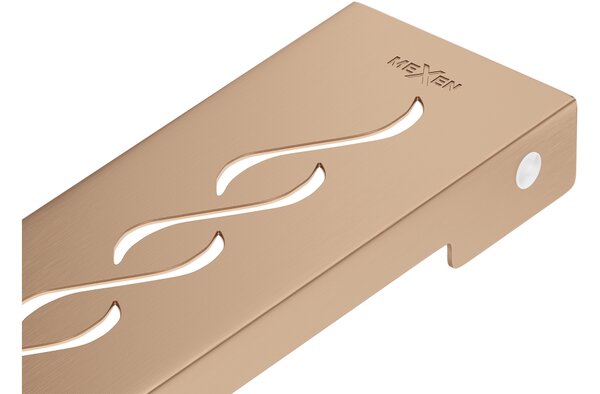 Mexen Flat M18 copertura per scarico lineare 50 cm, rame spazzolato - 1C23050